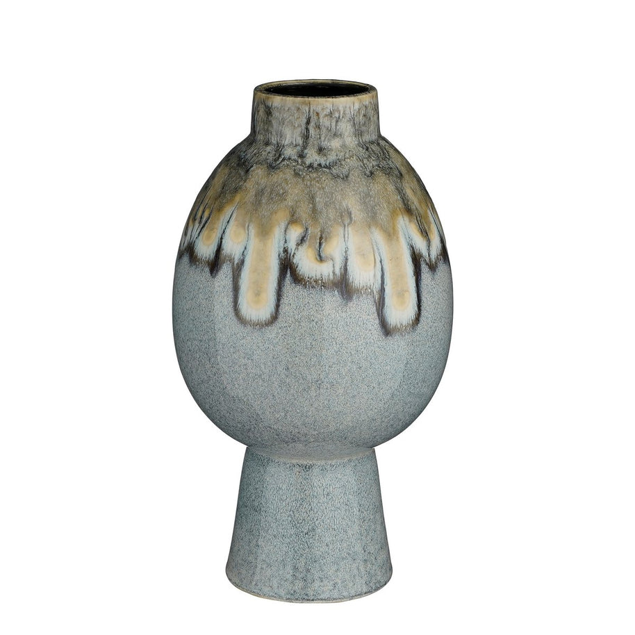 Helma Vaas Keramiek - H38 x Ø22 cm - Blauw
