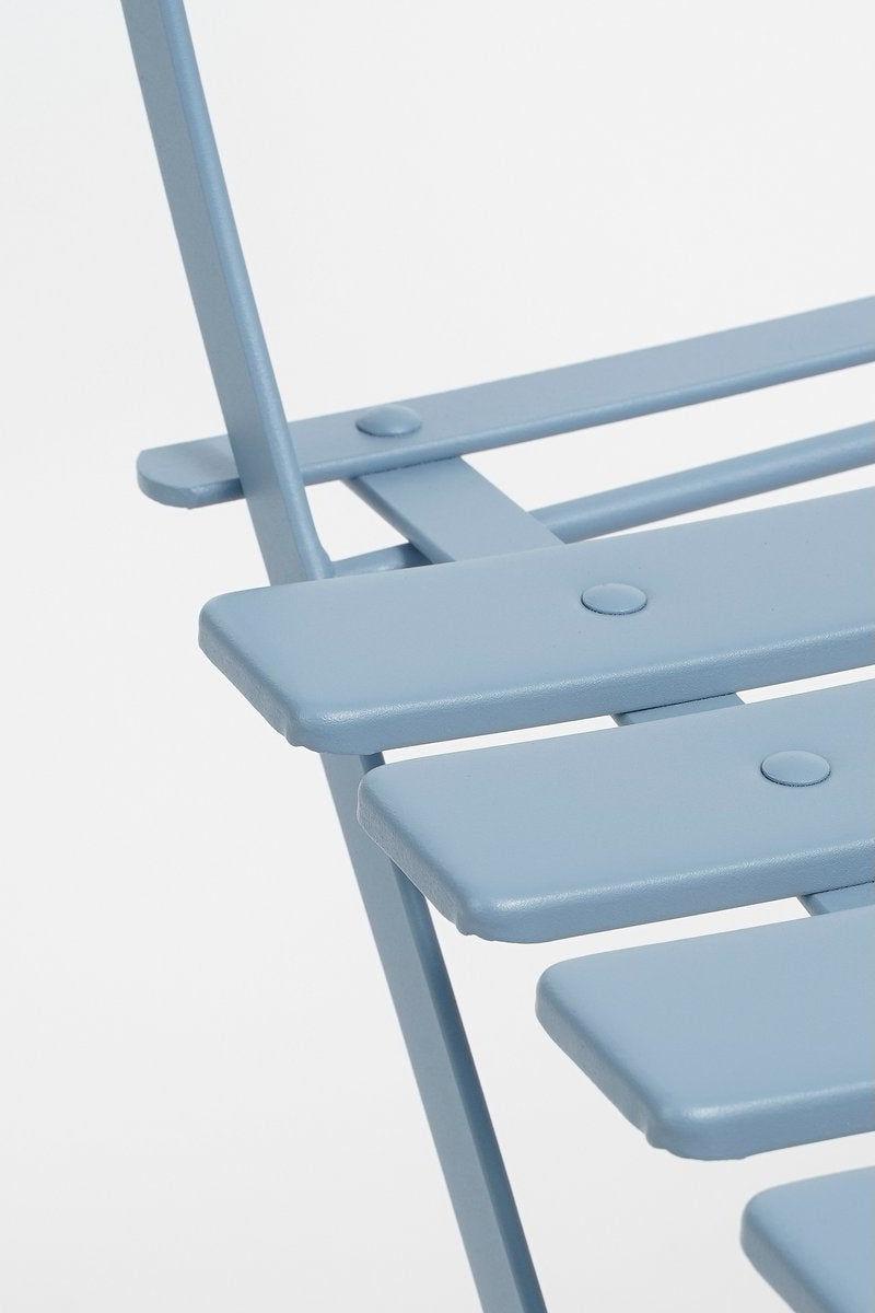 Laurence Bistroset - Set van 3 - Babyblauw