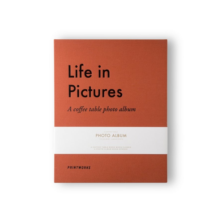 Printworks Koffietafel Fotoalbum - Life in Pictures