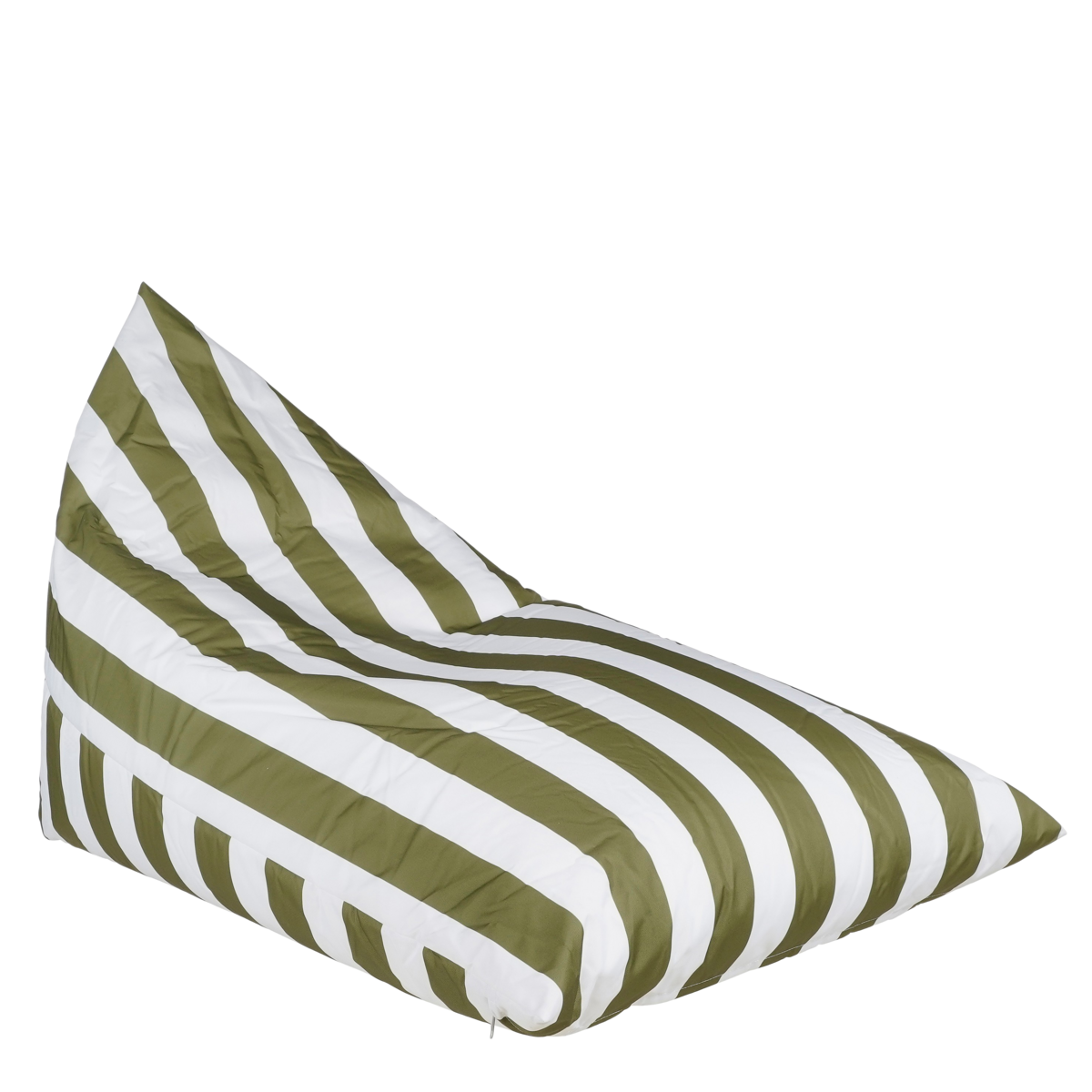 Rissy Zitzak - L140 x B95 x H95 cm - Groen, Wit