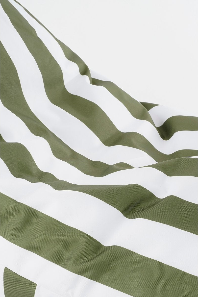 Rissy Zitzak - L140 x B95 x H95 cm - Groen, Wit
