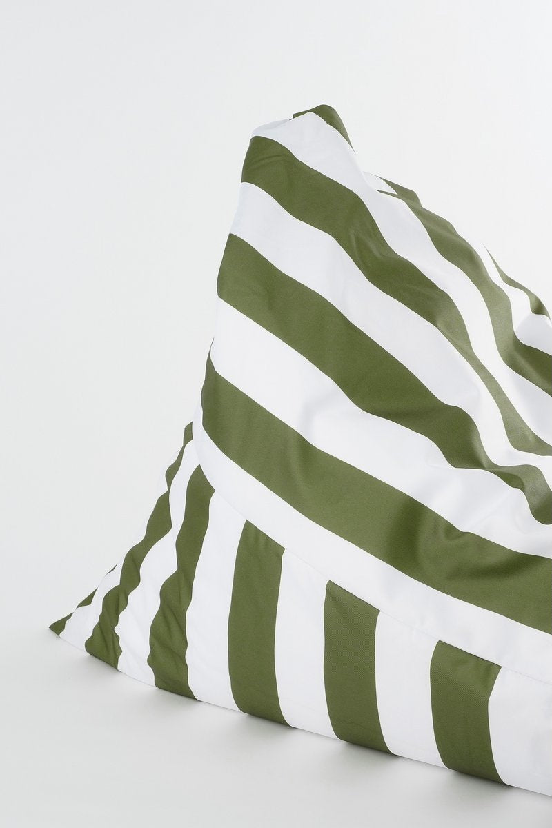 Rissy Zitzak - L140 x B95 x H95 cm - Groen, Wit