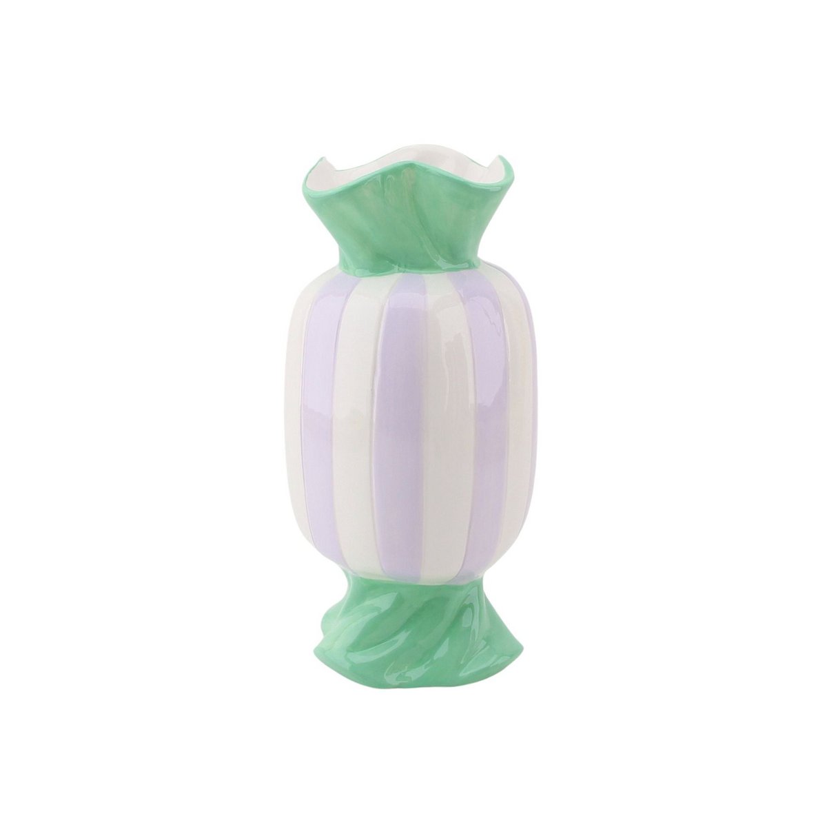 Vaas - Toffee Candy - Mint/Lila - 9,5x9,5x21cm