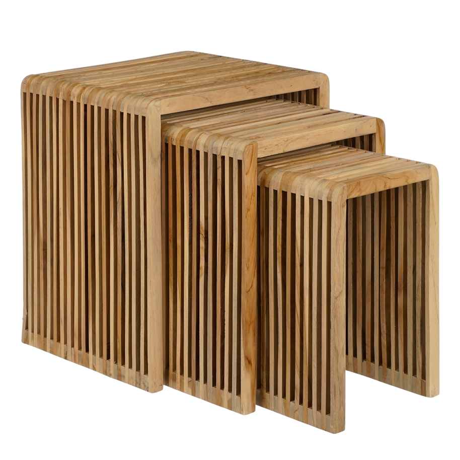 Yonker Bijzettafel - Set van 3 -
