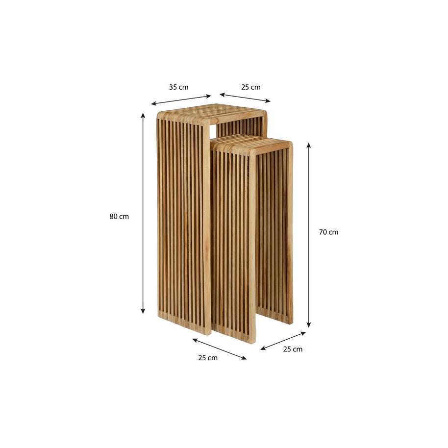Yonker Plantentafel - Set van 2 -