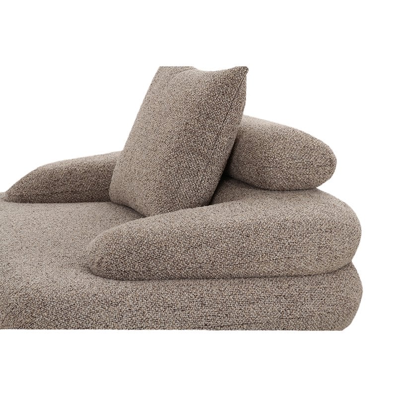 Cairo Loungestoel Zand Boucle