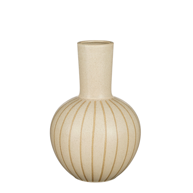 Holm Vaas - H42 x Ø28 cm - Keramiek - Crème
