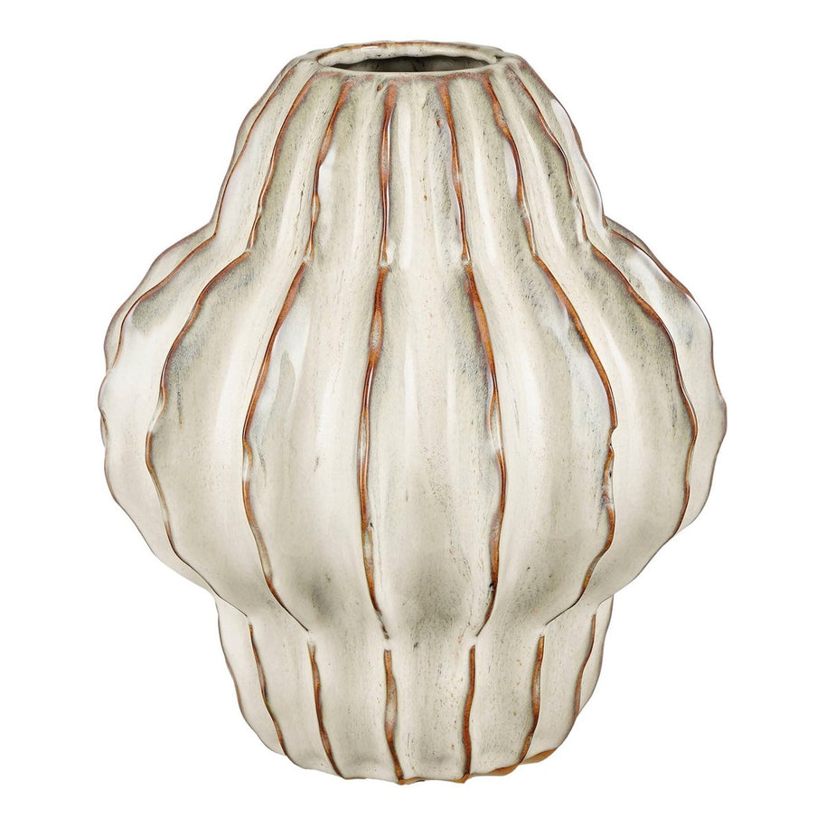 Altea Vaas - Keramiek - Off White - H28 x Ø25 cm