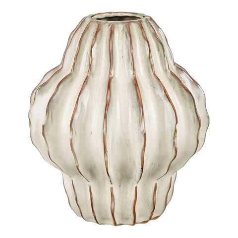 Altea Vaas - Keramiek - Off White - H28 x Ø25 cm