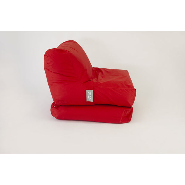 BEACH LOUNGE - luxe zitzakbed - rood