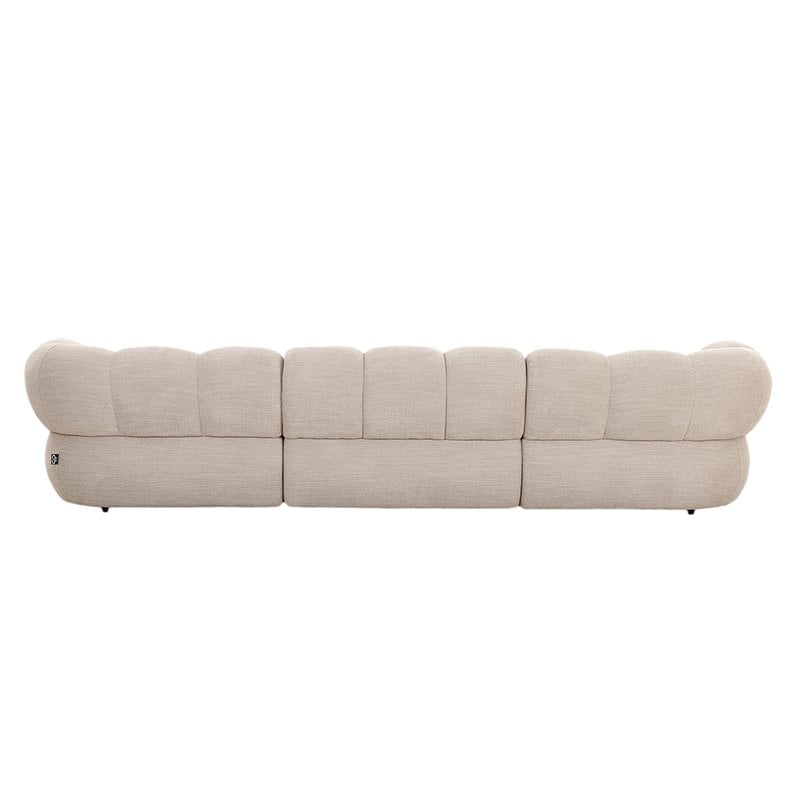Bank New York 4-zits (Rechter Lounge) Beige Pole to Pole 