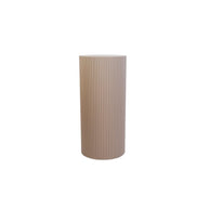 Bijzettafel Taupe in cilindervorm - 30x65cm