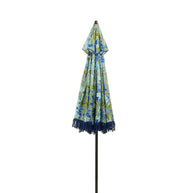 Bloem Parasol - Blauw - H238 x Ø220 cm
