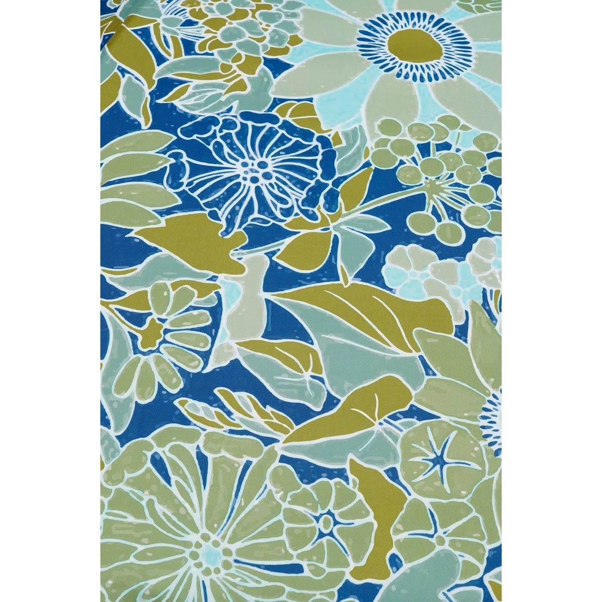 Bloem Parasol - Blauw - H238 x Ø220 cm