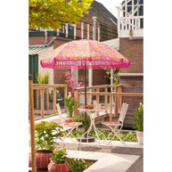 Bloem Parasol - Roze - H238 x Ø220 cm