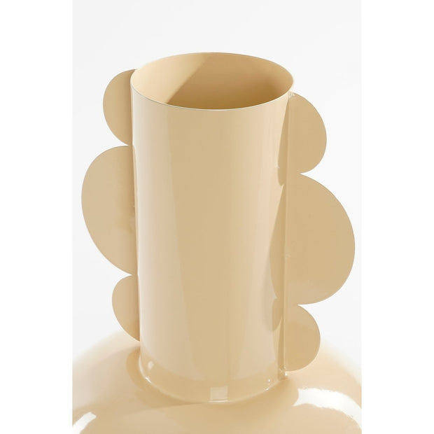 Boyd Vaas - H36 x Ø25 cm - Metaal - Beige