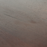 Bullnose cone bijzettafel mangohout 50 cm