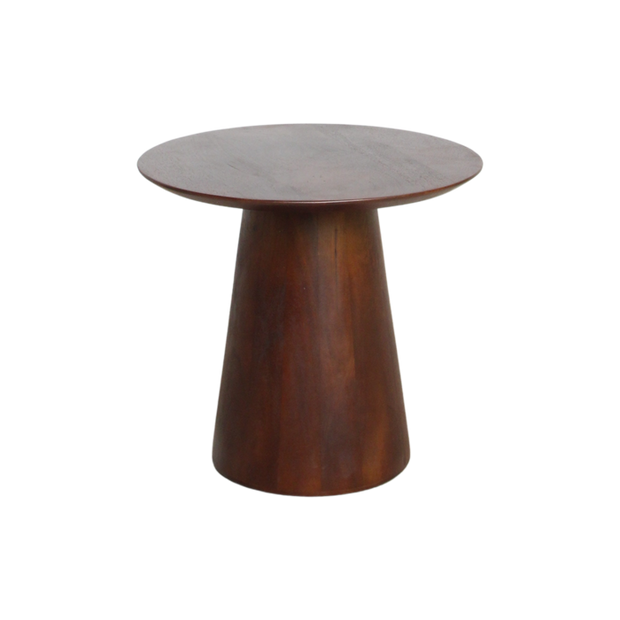 Raw Materials bijzettafel Bullnose Cone Donkerbruin 50 cm