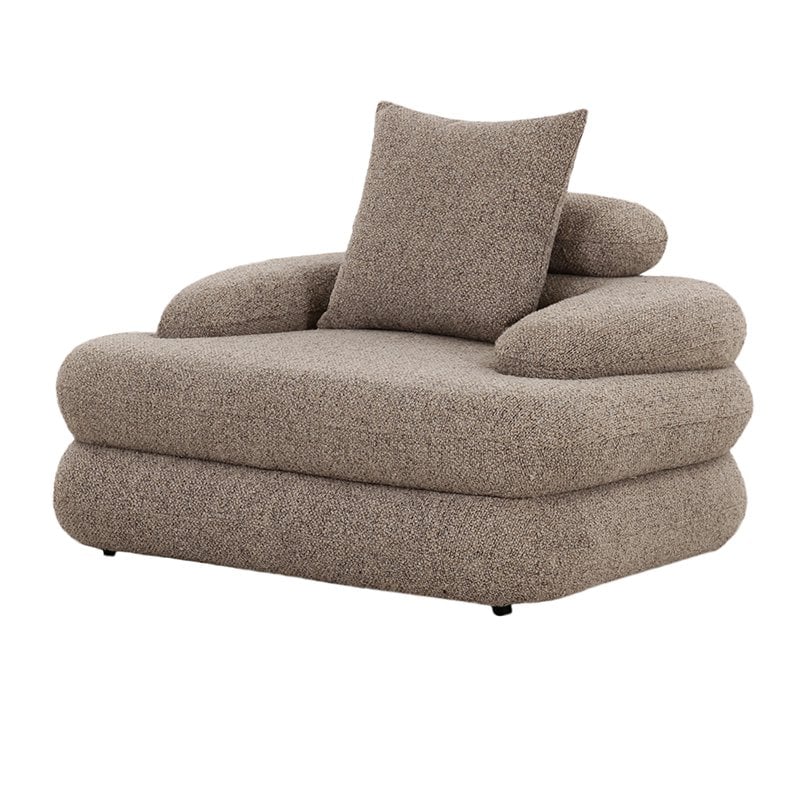 Cairo Loungestoel Zand Boucle