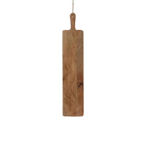 Capri Serveerplank - 76 x 15 cm - 100% FSC Mangohout - Bruin