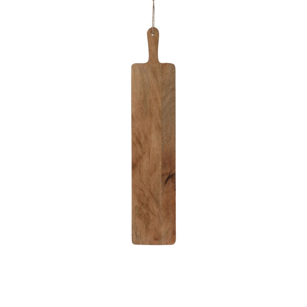 Capri Serveerplank - 76 x 15 cm - 100% FSC Mangohout - Bruin