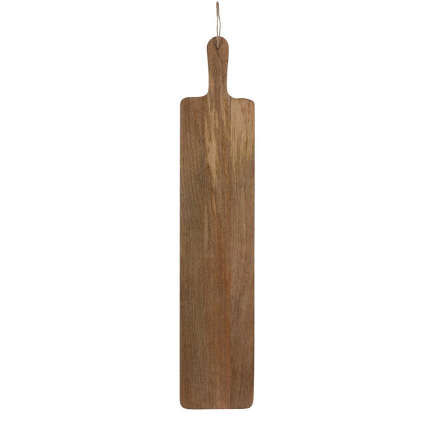 Capri Serveerplank - 90 x 18 cm - 100% FSC Mangohout - Bruin