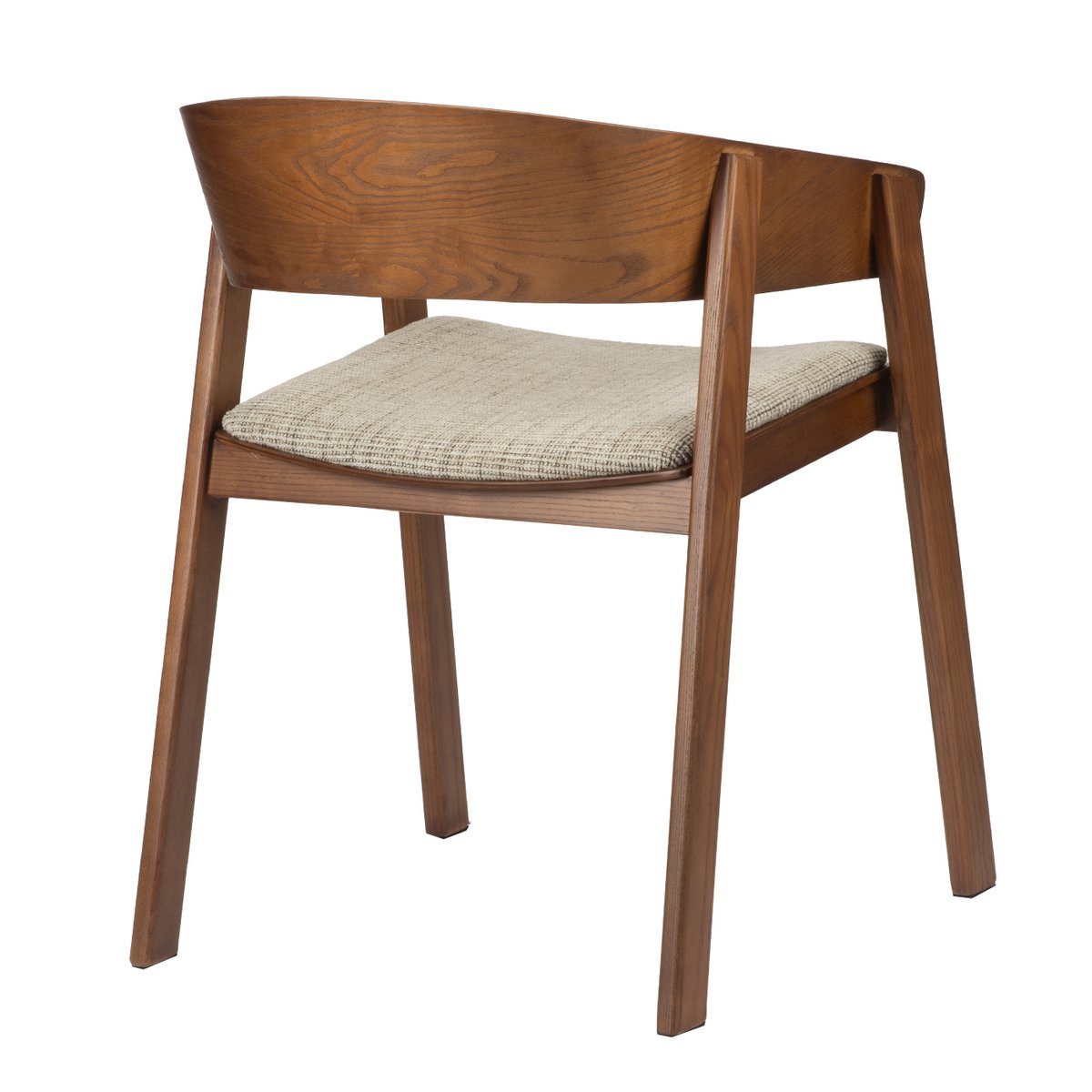 Set van 2 Japandi fauteuils met houten frame