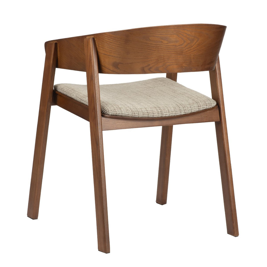 Set van 2 Japandi fauteuils met houten frame