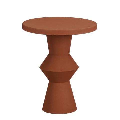 Estate Bijzettafel  Metaal - Terra  H41 x Ø34 cm 