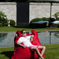 FLOAT drijvende zitzak - rood - Sit On It
