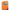 Funny Bloempot - L20 x B20 x H22 cm - Dolomiet - Oranje