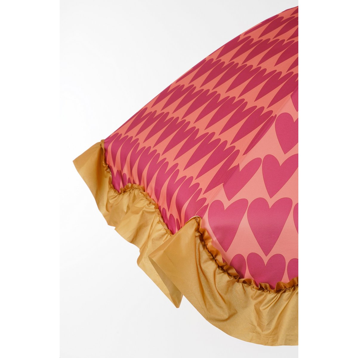 Harten Parasol - Roze - H238 x Ø220 cm