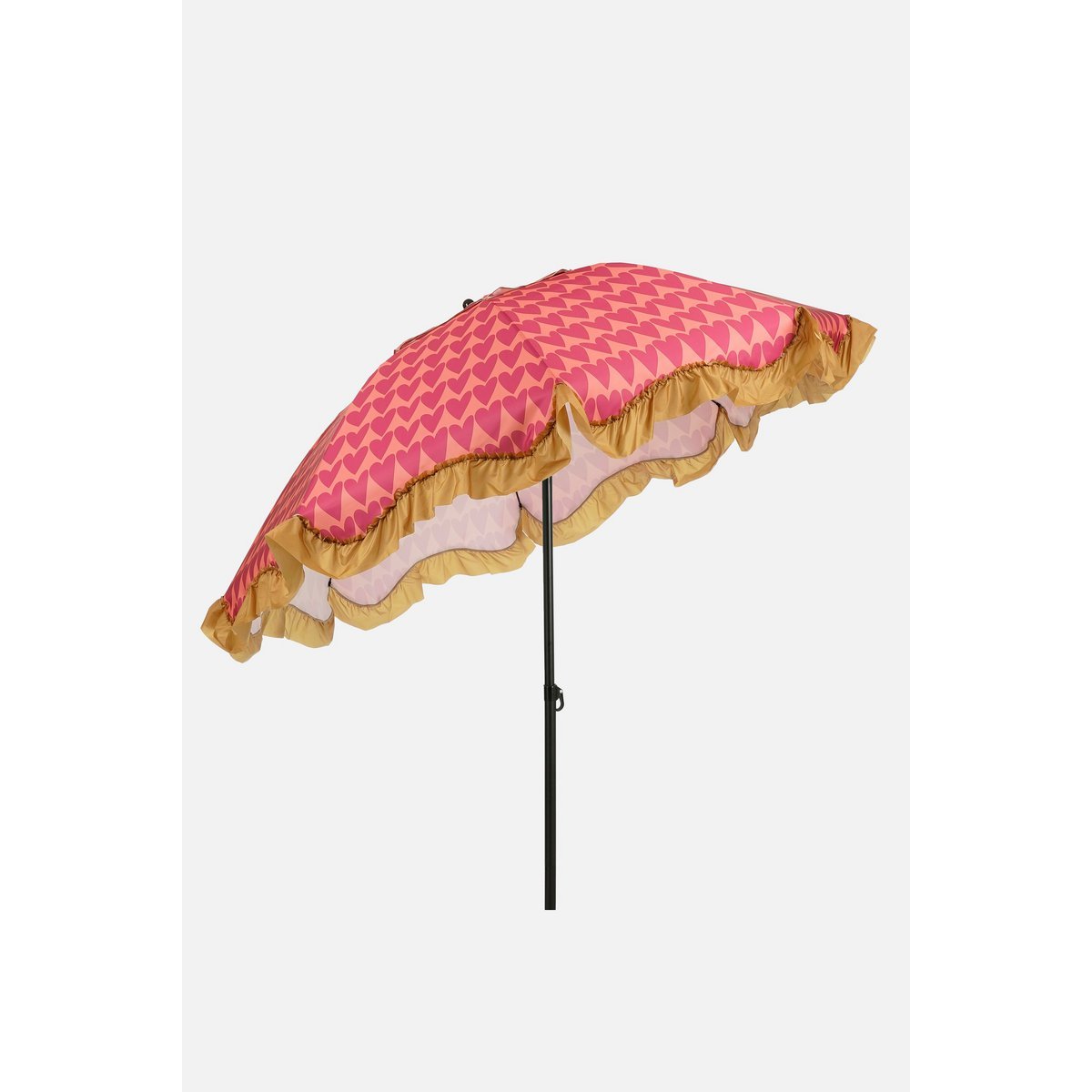 Harten Parasol - Roze - H238 x Ø220 cm
