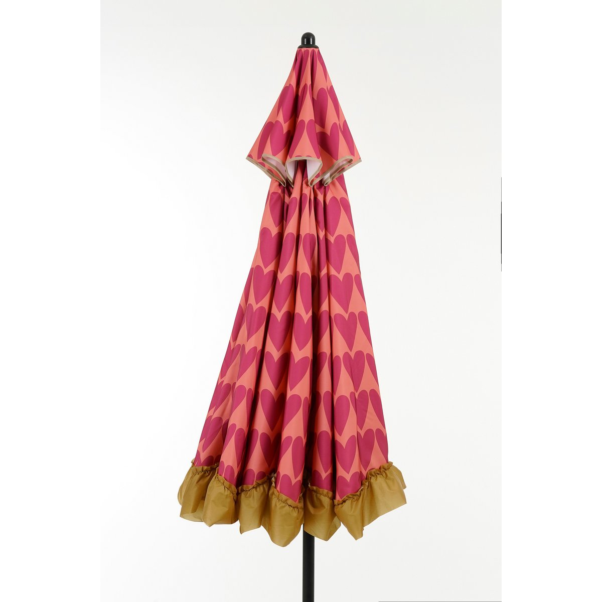Harten Parasol - Roze - H238 x Ø220 cm