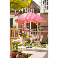 Harten Parasol - Roze - H238 x Ø220 cm