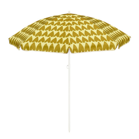 Harten Strandparasol - Bruin - H180 x Ø160 cm 