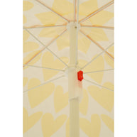 Harten Strandparasol - Geel - H180 x Ø160 cm