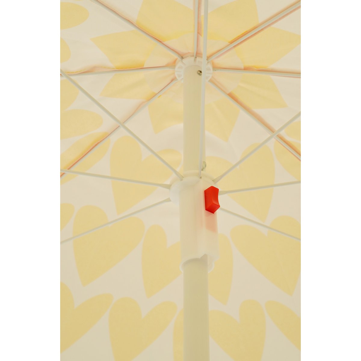 Harten Strandparasol - Geel - H180 x Ø160 cm