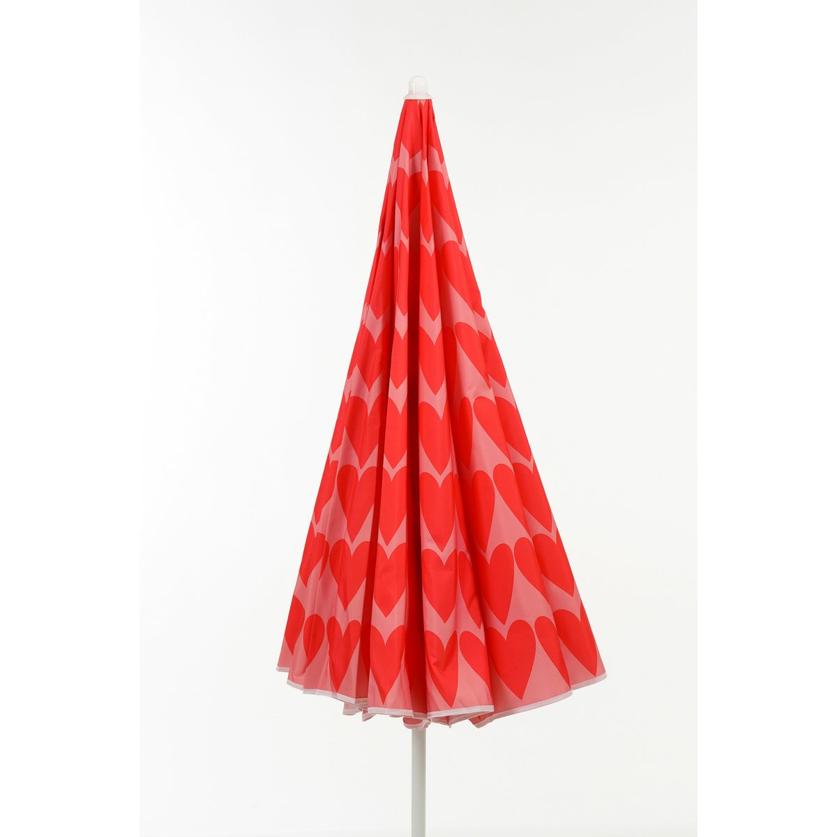 Harten Strandparasol - Roze - H180 x Ø160 cm