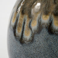Helma Vaas Keramiek - H38 x Ø22 cm - Blauw