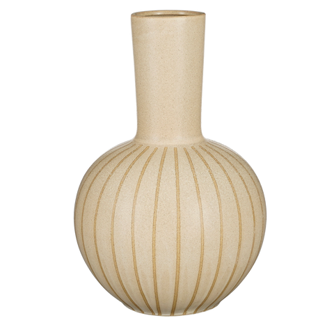 Holm Vaas - H52 x Ø34 cm - Keramiek - Crème