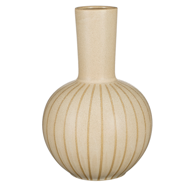 Holm Vaas - H52 x Ø34 cm - Keramiek - Crème