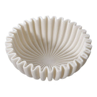 House of Nordic - decoratie schaal wave wit