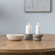 House of Nordic - decoratie schaal wave wit