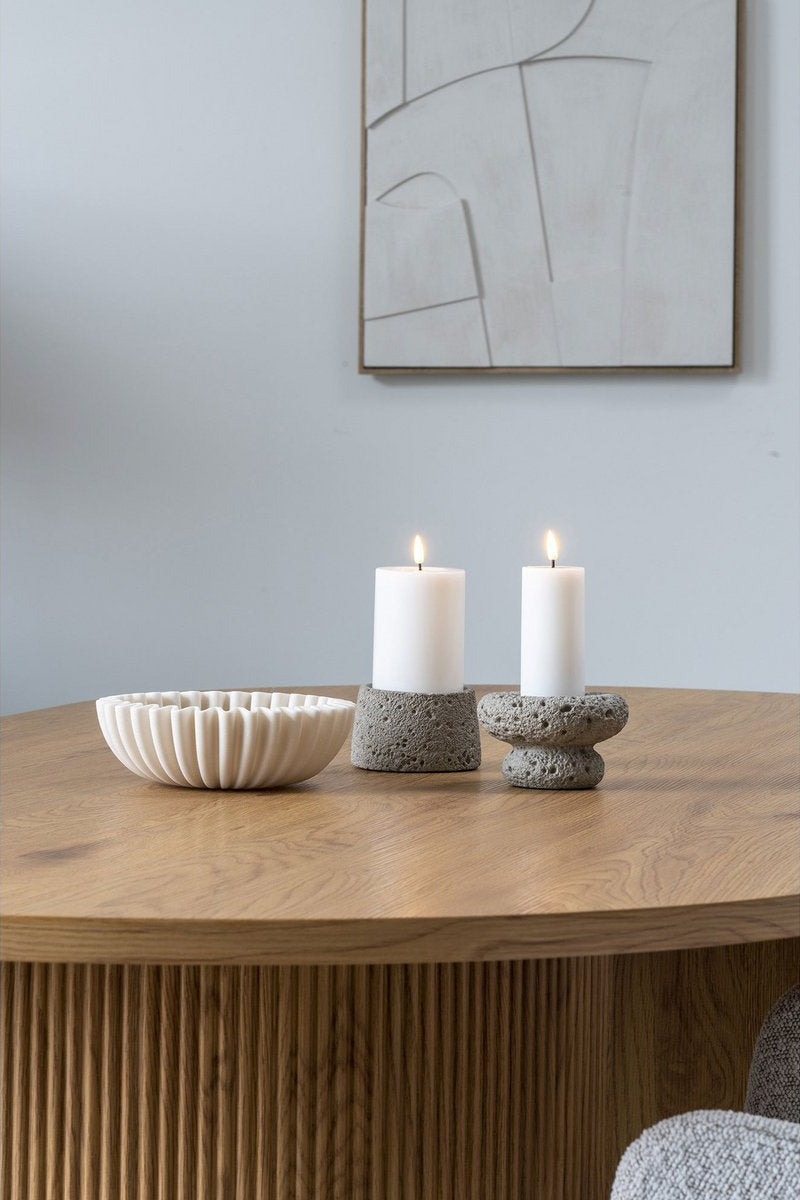 House of Nordic - decoratie schaal wave wit