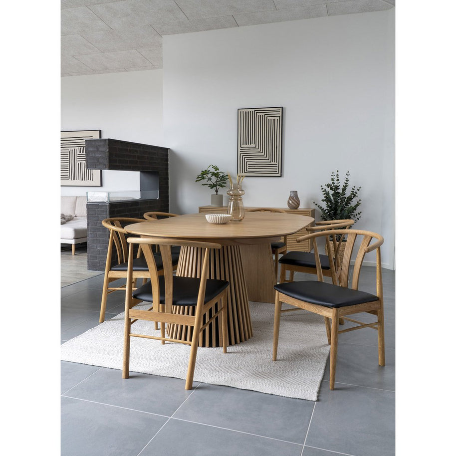 House of Nordic - decoratie schaal wave wit