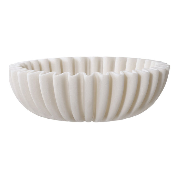 House of Nordic - decoratie schaal wave wit