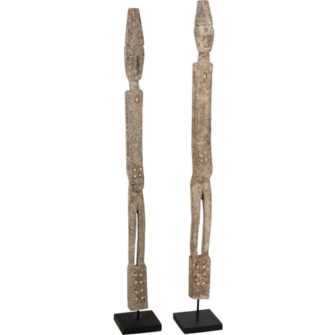 J-Line Houten Standbeeld – Kali Albasia – 120 cm