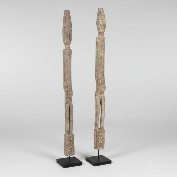 J-Line Houten Standbeeld – Kali Albasia – 120 cm