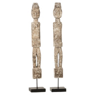 J-Line Houten Standbeeld – Naya Albasia – 2 stuks – 120 cm (kopie)
